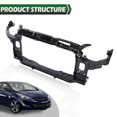 Solid Spare Radiator Support HY1225169 Fit For 2011 2012 2013 2014 Hyundai Elantra Sedan