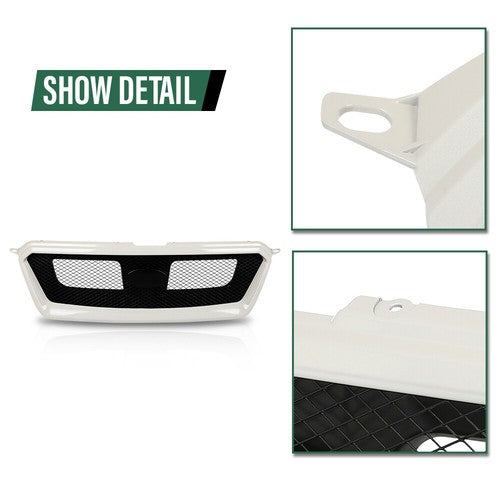 Solid Spare Fit For 12-14 Subaru Impreza & Crosstrek Sport Front Bumper Upper Mesh Grille