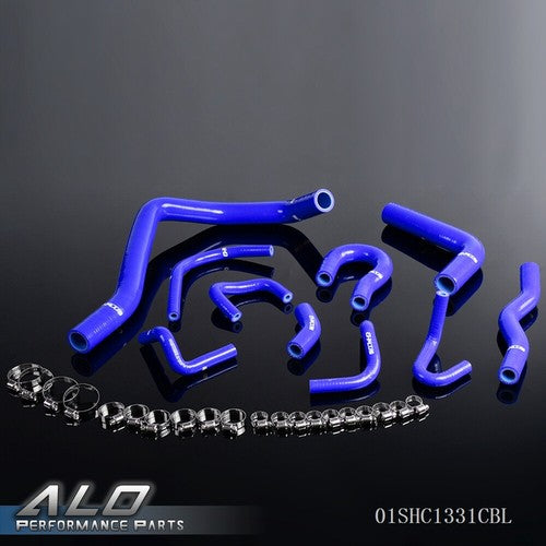 Solid Spare Silicone Radiator Hose Blue Fit For 88-1991 Civic/CRX EE EF/CR-X HF/ Si Base/DX