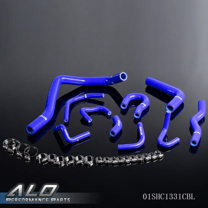 Solid Spare Silicone Radiator Hose Blue Fit For 88-1991 Civic/CRX EE EF/CR-X HF/ Si Base/DX