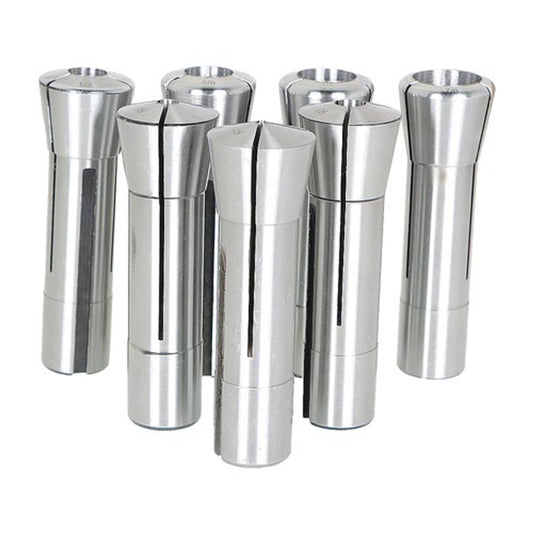 Solid Spare Fractional R8 Collet Set 1/8" to 7/8" High Precision For Bridgeport 7 Piece USA