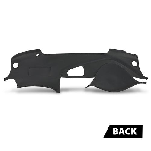 Solid Spare TPE Dash Cover Cap Dashboard Overlay Black Fit For 2004-2008 Acura TL