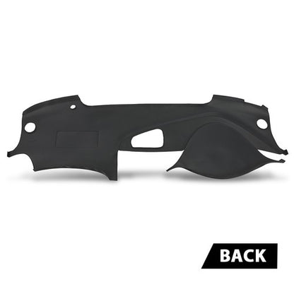 Solid Spare TPE Dash Cover Cap Dashboard Overlay Black Fit For 2004-2008 Acura TL