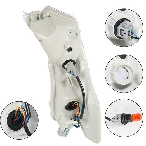 Solid Spare Fit For Toyota Camry XLE XSE 2015-17 Front LED Fog Lights Lamps Driver&Passenger