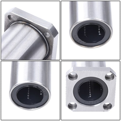 Solid Spare 4Pack of LMK25UU 25mm 40mm 59mm Square Linear Ball Bearings for CNC 3D Printer