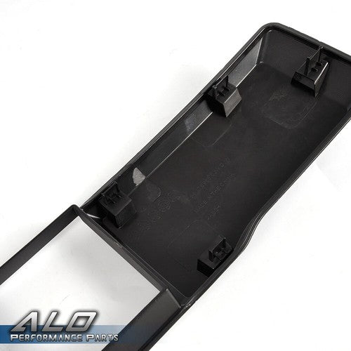Solid Spare Fit For 2015-2017 Ford F-150 F150 Front Bumper Lower Grille Trim+License Bracket