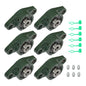 Solid Spare 6pcs UCFL201-8 Pillow Block Bearing With 1/2" Bore Solid Base Self Alignment