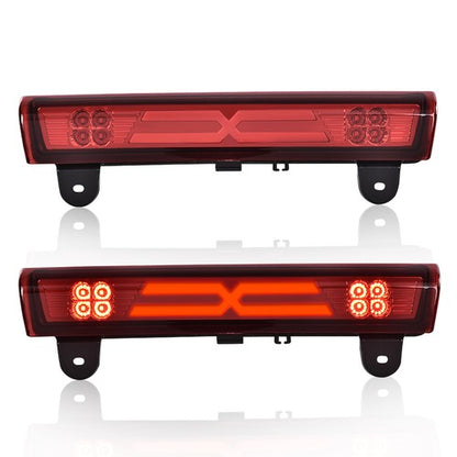 Solid Spare Fit For 00-06 Suburban Tahoe Yukon Red LED Third Brake Light Cargo Lamp New