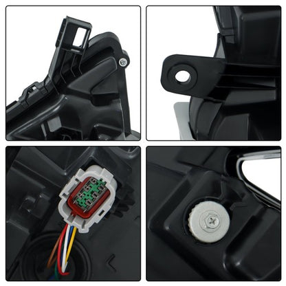 Solid Spare LED 1 Pair Headlights Assembly Set Fit For Nissan Maxima 2019 2020 2021 Front