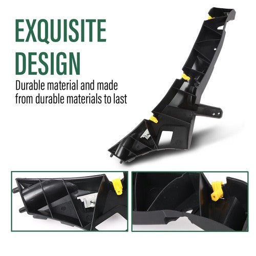 Solid Spare Front Bumper Mount Bracket Left+Right C2D43335 C2D43333 Fit For 10-19 Jaguar XJ