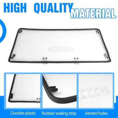 Solid Spare Rear Windscreen Windshield Back Window For CF MOTO UForce 600 2021-2025 Clear