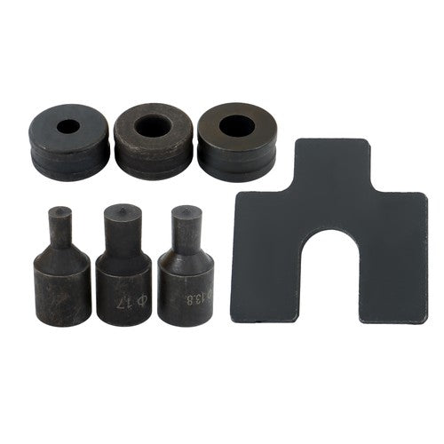 Solid Spare 35T Hydraulic Busbar Hole Puncher Knockout Punch Set 3/8",1/2",5/8",3/4" New