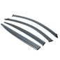 Solid Spare 4pcs Fit For Infiniti Q50 14-20 Window Visor Smoke Tinted Acrylic Rain Guard
