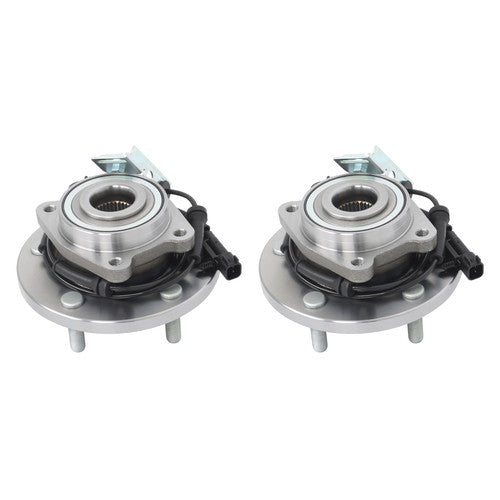 Solid Spare 2 PC Wheel Bearing and Hubs Front For Dodge Grand Caravan Town & Country Routan