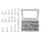 Solid Spare 425PC 410 Stainless Steel Self-Tapping Screws #8 #10 Self-Drilling Set