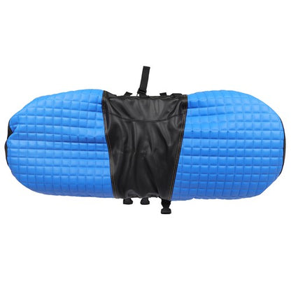 Solid Spare 2PS Front Seat Cover Blk Diamond Stitching For EZGO Medalist TXT 1994 95 96-2013