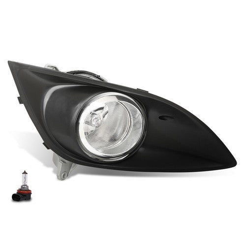 Solid Spare Halogen Fog Light w/ Bezel Fit For 2013-2016 Hyundai Veloster Turbo Right Side