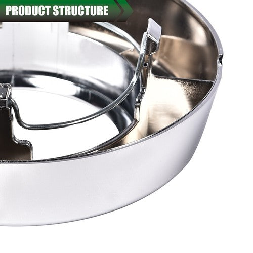 Solid Spare Fit For 94-97 Ford F250 F350 Super Duty Truck Front 4x4 Wheel Center Cap Open