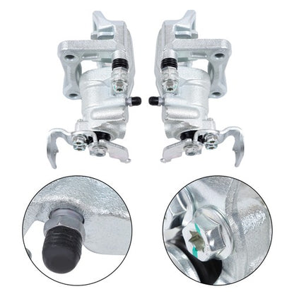 Solid Spare For Lincoln MKX 2007-2010 43019T2MP00 19-B7097 2× Rear Left Right Brake Calipers
