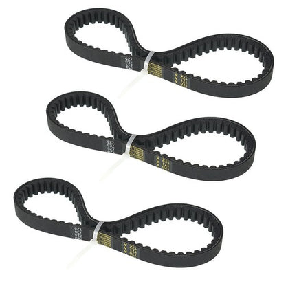 Solid Spare 3X Go Kart Drive Belts For 30 Series Torque Converter Clutch Belts 018-725 USA