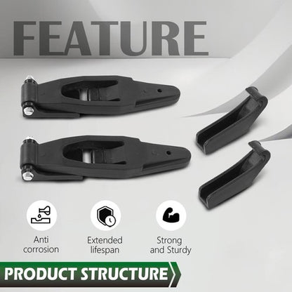 Solid Spare Hood Latch Kit Fit For Freightliner FL 50 70 80 106 112 Trucks 6808800160 Pair