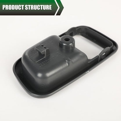 Solid Spare 2PCS Door Handle Trim Set Fit For 2000-2006 Toyota Tundra Front Gray Pair New