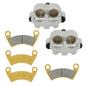 Solid Spare Front Left Right Brake Calipers w/Pads For Polaris Ranger Crew XP 900 / XP 1000