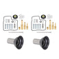 Solid Spare For Honda Shadow VT VLX 400 600 Repair Kit Carburetor Diaphragm Plunger Needle