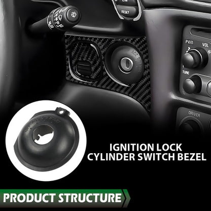 Solid Spare Fit For 1997-2004 C5 Chevrolet Corvette Ignition Switch Lock Cylinder Bezel