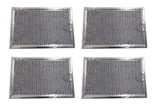 Solid Spare Grease Filter for Whirlpool Microwave 5 x 7 5/8 (4 pack) - NEW