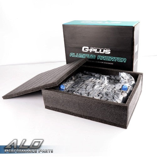 Solid Spare Aluminum Radiator Fit For 92-00 Honda EG EK Civic/DEL SOL Integra DOHC B16A/B18C