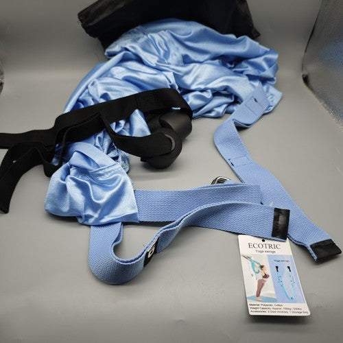 Solid Spare ECOTRIC Yoga Hammock & Swing Hanging Sling For Yoga Gymnastics Core Strength