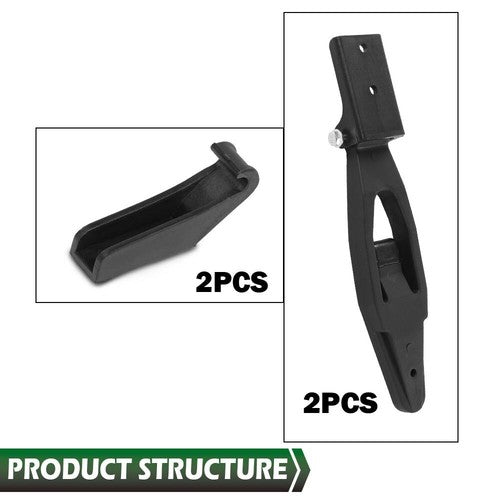 Solid Spare Hood Latch Kit Fit For Freightliner FL 50 70 80 106 112 Trucks 6808800160 Pair