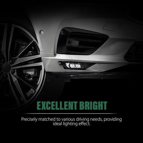Solid Spare Fit For 2016-2024 Volvo XC60 XC90 S90 V90 Fog Light Driving Lamp Right Side