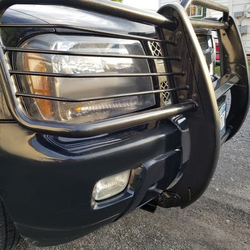 Solid Spare New Grille Grill Brush Guard Bumper For 02-09 Chevy Chevrolet Trailblazer / EXT