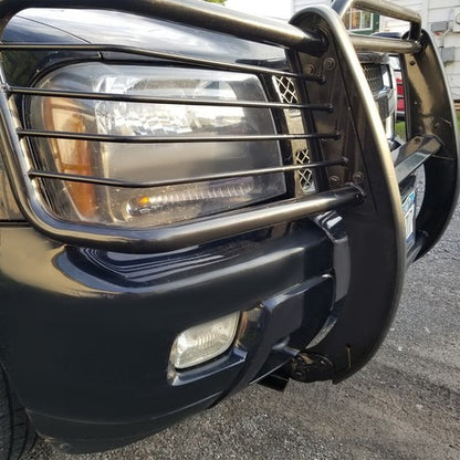 Solid Spare New Grille Grill Brush Guard Bumper For 02-09 Chevy Chevrolet Trailblazer / EXT