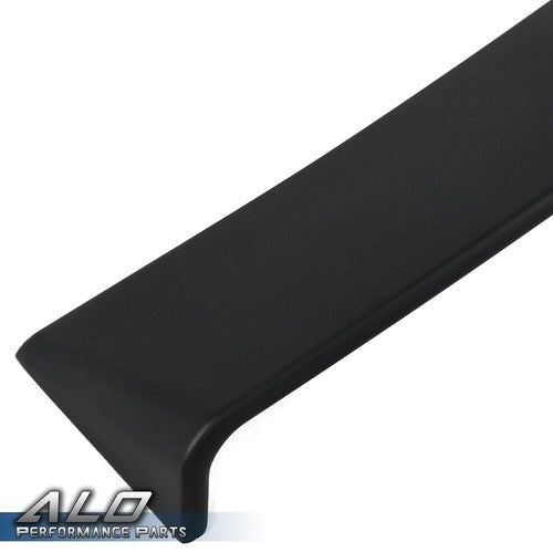 Solid Spare Fit For 18-20 Honda Accord 4-Door Rear Window Roof Spoiler Visor Wing Black