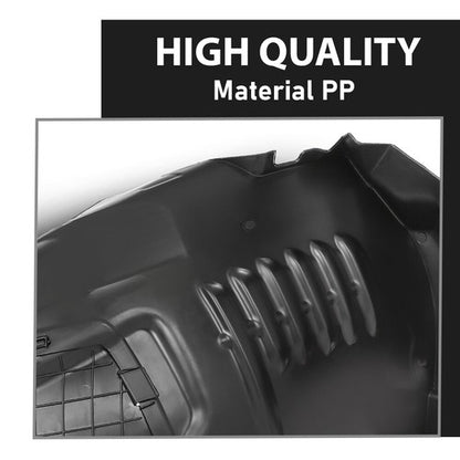 Solid Spare Fit For 2015-2021 Mercedes-Benz W205 C-Class Front Left+Right Side Fender Liner