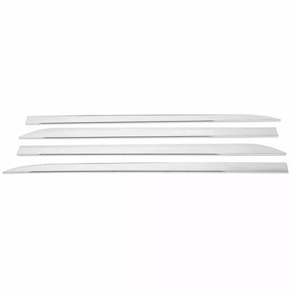 Solid Spare 4 PCS Outside Door Body Side ABS Molding Chrome Trim For Toyota SIENNA 2011-2020