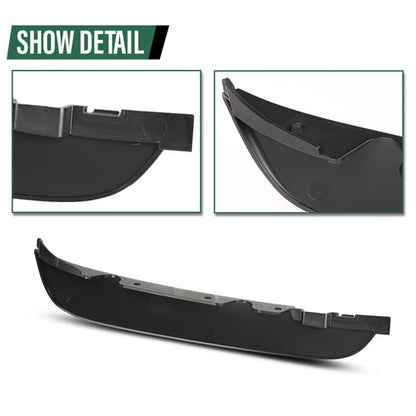 Solid Spare Front Bumper Lower Air Deflector Fit For 2011-2019 Land Rover Range Rover Evoque