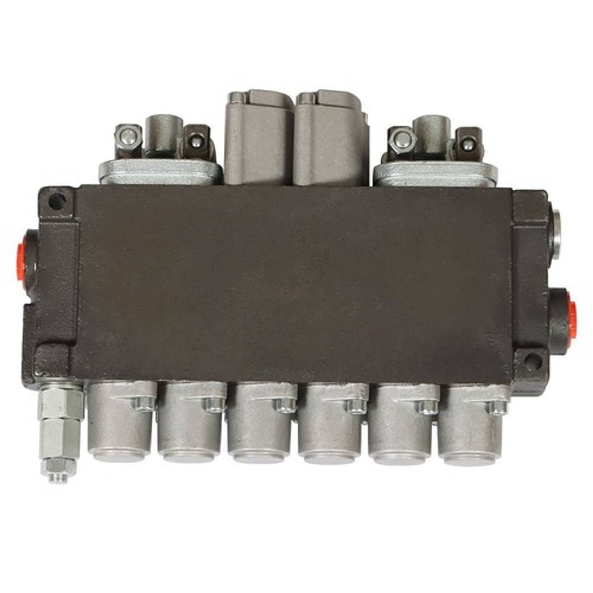 Solid Spare w/ 4 Joysticks 6 Spool 11 GPM Hydraulic Backhoe Directional Control Valve
