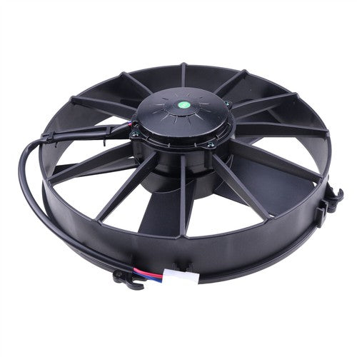 Solid Spare New Puller Radiator Cooling Fan 30102038 for Spal 1640 CFM Paddle Blades 12In