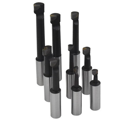 Solid Spare 1/2" BORING BAR SET PRO QUALITY 9 PCS CARBIDE TIPPED BARS 1/2" SHANK LATHE TOOL