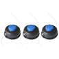 Solid Spare 3pc Trimmer Head For Husqvarna Weedeater Cutter Line Head 128L 128LD 128LDX 128R