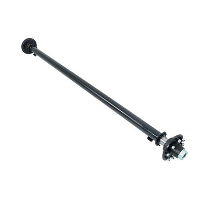 Solid Spare Fit For 7000lbs 7k TK Trailer Axle 8 lug-6.5" 74" Spring Center 89" Hub Face