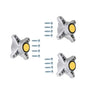 Solid Spare 3PK Spindle Assembly For Cub Cadet MTD 918-3129C 618-3129C 918-04426 918-04394