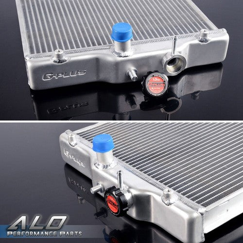 Solid Spare 3 Row 52mm Aluminum Radiator Fit For Honda Civic D15/ 16 EG / EK 1992-2000
