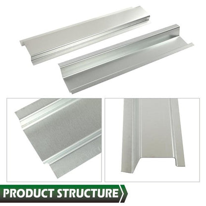 Solid Spare Fit For 99-16 Ford Super Duty Standard Cab Inner&Outer Rocker Panels+Cab Corner