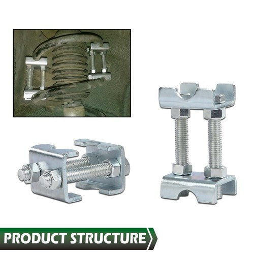 Solid Spare 2-Way Adjustable Lift Or Lower Spring Spacer Coil Spring Compressor Set of 2