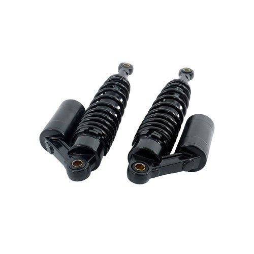 Solid Spare 2X13.5'' 340mm Pair Motorcycle Air Shock Absorber For Honda Yamaha Black